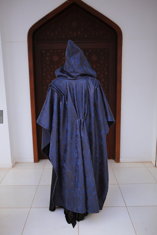 Leather cpardi shawl
