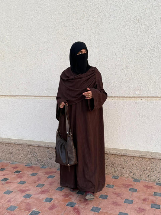 Coffee brown abaya 🤎